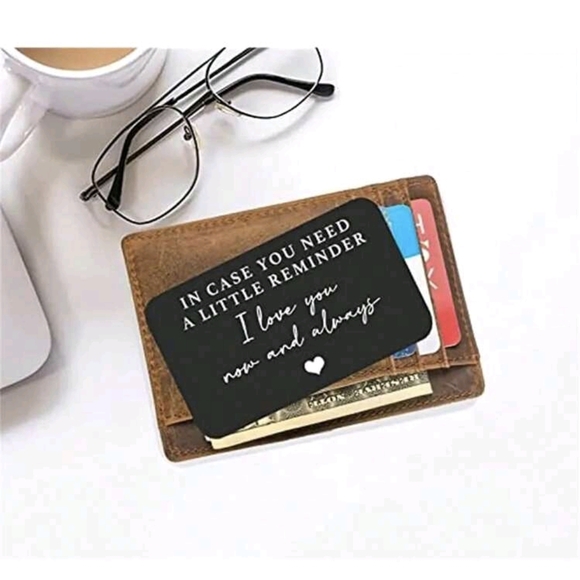 Sentimental Wallet Aluminum Alloy Card Insert - Picture 3 of 4